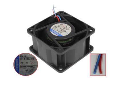 Picture of ebm-papst 614 JH Server - Square Fan sq60x60x32mm, 2-wire, 24V 7.7W