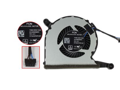 Picture of HP Cooling Fan (Hp) Cooling Fan DFS400705PU0T, FK6B, 6033B0058401