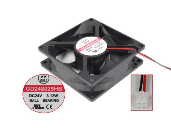 Picture of GULF GD248025HB Server-Square Fan GD248025HB