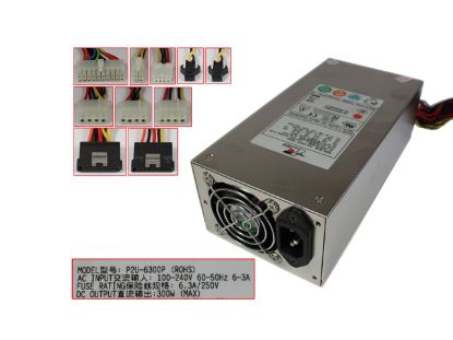 Picture of EMACS / Zippy P2U-6300P Server - Power Supply 300W, P2U-6300P