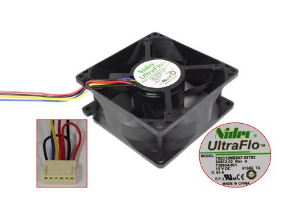Picture of Nidec T92C12MS5A7-08T02 Server-Square Fan T92C12MS5A7-08T02