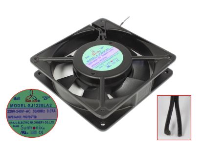 Picture of San Jun / Suntronic SJ1225LA2 Server-Square Fan SJ1225LA2