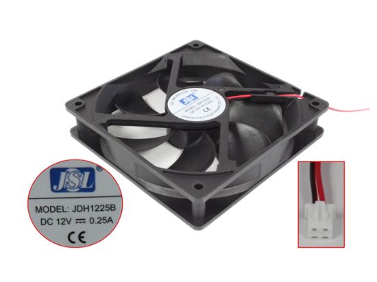 Picture of JSL / Jiang Shan Lai JDH1225B Server-Square Fan JDH1225B