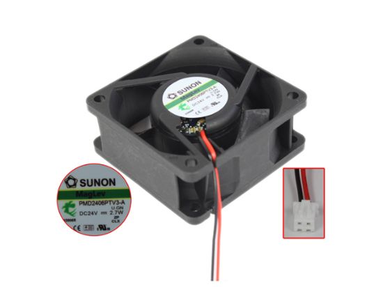 Picture of SUNON PMD2406PTV3-A Server-Square Fan PMD2406PTV3-A, U.GA