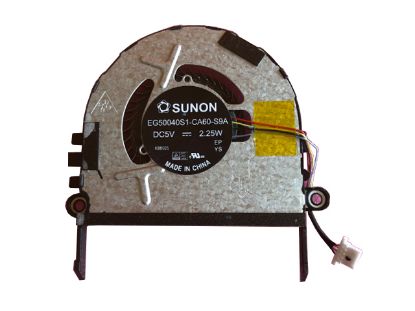 Picture of SUNON EG50040S1-CA60-S9A Cooling Fan  AT1YA001SR0, 5V Bare, W30x4x4xP