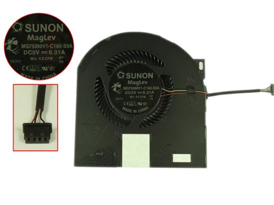 Picture of Dell Precision 7530 Cooling Fan MG75090V1-C160-S9A