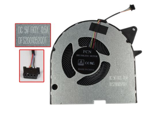 Picture of Lenovo Legion Y545 Cooling Fan DFS2001052Q0T, FKTY
