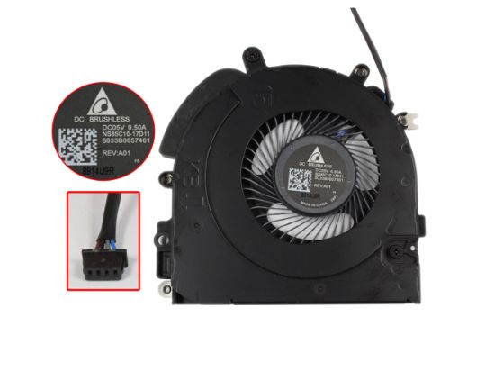 Picture of Delta Electronics NS85C10 Cooling Fan NS85C10,17D11, 6033B0057401