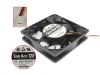 Picture of Sanyo Denki 9G1212H4051 Server - Square Fan sq120x120x25, w205x3x3, 12V 0.31A