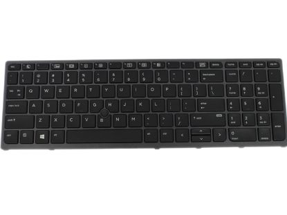 Picture of HP ZBook 15 G3 Keyboard SPS: 848311-001, PK131C31A00, US Keyboard