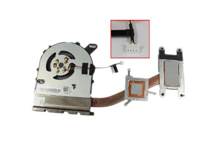 Picture of Dell Vostro 5468 Cooling Fan  DC 5V 0.5A Heatink Fan, AT1Q20010C0, 02TXW9, New