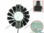 Picture of APISTEK / Rotek GA92S2H Server - Frameless / GPU Fan -PFTA, 12V 0.35A, w70x4x4, D87XC47, Black