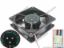 Picture of ebm-papst W2G115-AG71-09 Server - Square Fan sq127x127x38mm, w80x3x3, 24V 12W