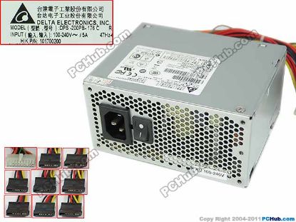 Picture of Delta Electronics DPS-200PB-176 Server - Power Supply DPS-200PB-176 C