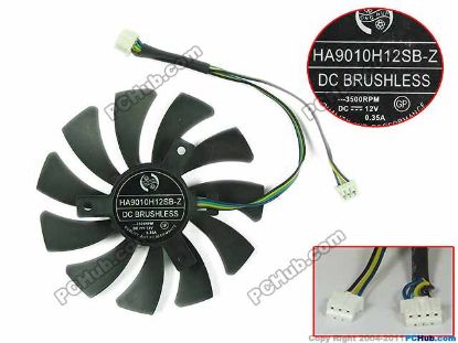 Picture of ONG HUA HA9010H12SF-Z Server - Frameless / GPU Fan HA9010H12SF-Z, W90x7x7