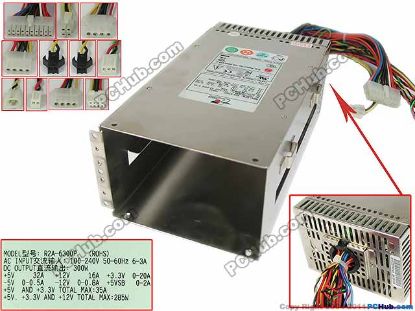 Picture of EMACS / Zippy R2A-6300P Server - Power Supply R2A-6300P, Danlongzi