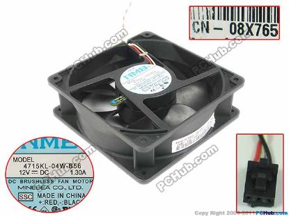 Picture of Dell Server Parts Cooling Fan  8X765,PE 1600SC Front Fan "New"