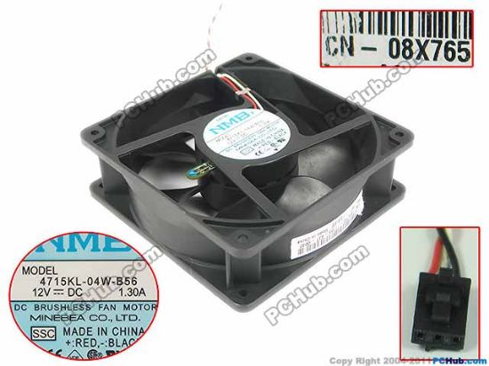 Picture of Dell Server Parts Cooling Fan  8X765,PE 1600SC Front Fan "New"