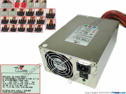 Picture of EMACS / Zippy PSL-6C00V Server - Power Supply 1200W, PSL-6C00V (ROHS)