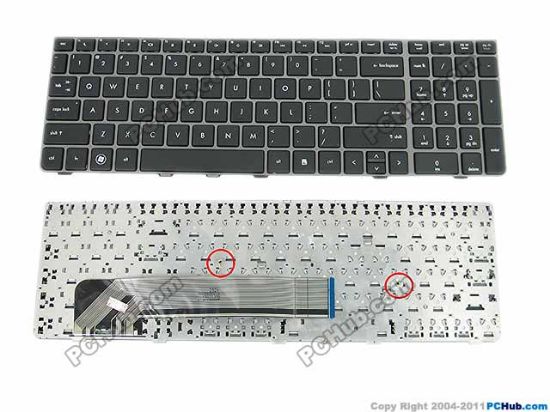 Picture of HP ProBook 4530s Keyboard US Version (with Frame) "Used", 646300-D61