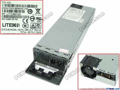 Picture of LITE-ON PA-1351-1-LF Server - Power Supply 350W, PA-1351-1-LF