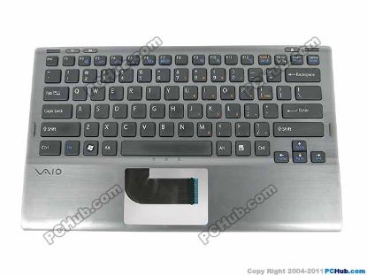 Picture of Sony Vaio VGN-Z Series Mainboard - Palm Rest A1543476A, with US KB