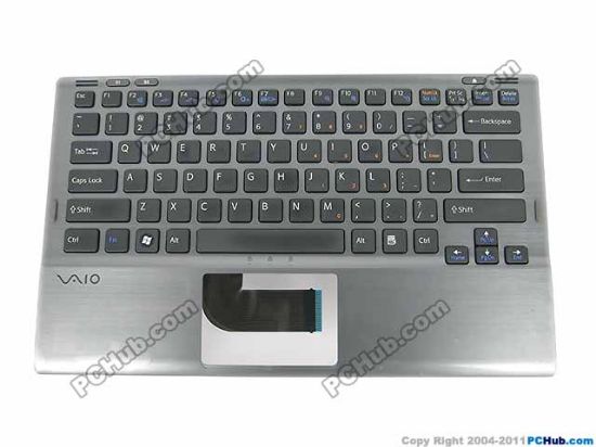 Picture of Sony Vaio VGN-Z Series Mainboard - Palm Rest A1543476A, with US KB