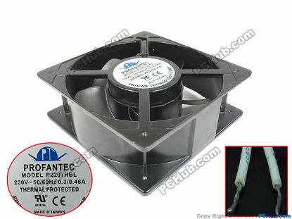 Picture of Other Brands P2207HBL Server - Square Fan sq205x205x72mm, 2-wire, 230V 0.3A