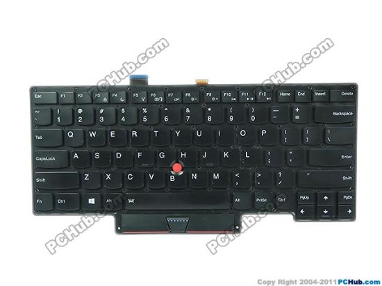 Picture of Lenovo ThinkPad X1 Carbon Keyboard GS-84US, 0B35750, 102-11M23LHA01, 04Y0786