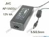 Picture of JVC AC to DC (JVC) AC Adapter - NEW Original 12V 4A, 5.5/2.5mm, 2-Prong