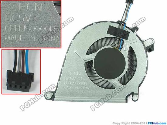 Picture of Forcecon DFS150205AM0T Cooling Fan  DFS150205AM0T, 0FHJ50000H, 858970-001