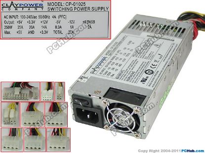 Picture of Other Brands CLAY POWER Server - Power Supply 250W, CP-01025