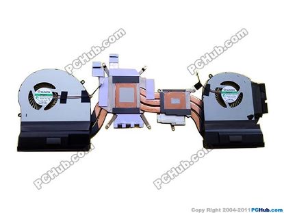 Picture of Dell Alienware17 R4 Cooling Fan  0K2PKV, 5V, 25x4Wx4P, Heatsink Fan, AMD