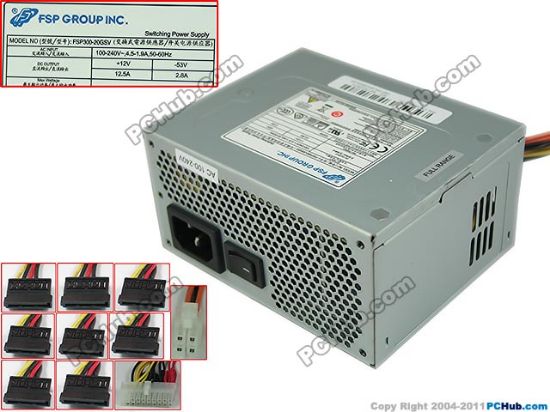 Picture of FSP Group Inc FSP300-20GSV Server - Power Supply 300W, FSP300-20GSV