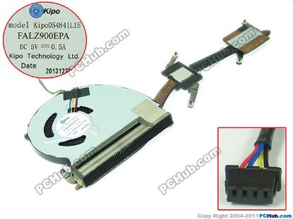 Picture of Lenovo IdeaPad U430p Cooling Fan  Heatsink with Fan, Kipo054841LIS