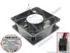 Picture of NMB-MAT / Minebea 4715SL-05W-B60 Server - Square Fan UR1, sq120x120x38,  w75x2x2, 24V 1.20A