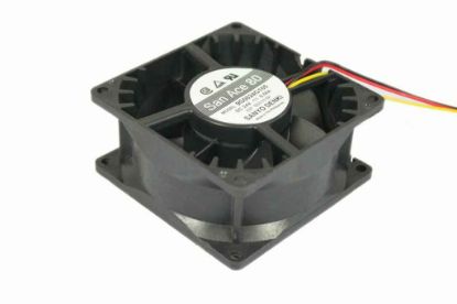 Picture of Sanyo Denki 9G0824G105 Server - Square Fan SF80x80x38, wire-3, DC 24V 0.56A