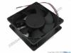 Picture of Delta Electronics AFB1224SHE Server - Square Fan -T7NN, sq120x120x38, w200x3x3, 24V 0.75A