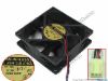 Picture of ADDA AD0812LB-A76GL Server - Square Fan (TC), sq80x80x25, w265x3x3, 12V 0.12A