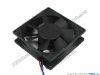 Picture of ADDA AD0812LB-A76GL Server - Square Fan (TC), sq80x80x25, w265x3x3, 12V 0.12A