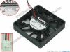 Picture of Nidec D05X-12TL Server - Square Fan 47(EX), sq50x50x10mm, w120x 2x 2, DC 12V 0.06A, 