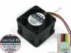 Picture of Sanyo Denki 109P0412B3D01 Server - Square Fan sq40x40x28, 3-wire, 12V 0.28A