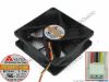 Picture of Y.S TECH FD248025HS Server - Square Fan sq80x80x25, w80x3x3, 24V 0.13A