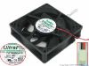 Picture of Nidec T92T24MS1A7-51 Server - Square Fan sq92x92x25mm, 2-wire, 24V 0.22A