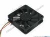Picture of Nidec D06R-12SL Server - Square Fan 04A, sq60x60x15mm, 3-wire, 12V 0.04A