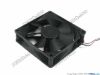 Picture of NMB-MAT / Minebea 3610KL-04W-B39 Server - Square Fan C07, sq90x90x25mm, w100x3x3, DC 12V 0.2A