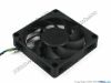 Picture of Delta Electronics AFB0712HHB Server - Square Fan 4E50, sq70x70x15mm, 4-wire, 12V 0.45A