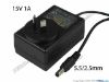 Picture of PCH OEM Power AC Adapter 5V-12V 15V 1A, 5.5/2.5mm, AU 2-Pin, New