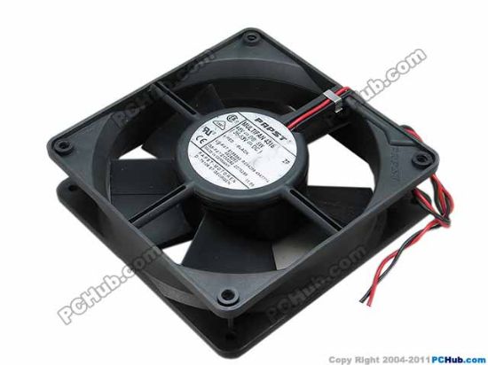 Picture of ebm-papst MULTIFAN 4318 Server - Square Fan MULTIFAN4318, sq120x120x32, w295x2x3, 48V 5W