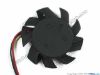 Picture of Delta Electronics EFB0412HHA Server - Frameless / GPU Fan -BP33, 12V 0.15A, dia36, ctc26, w75x3x3